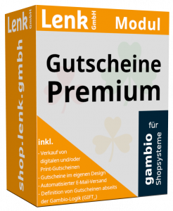 Modul Gutscheine Premium