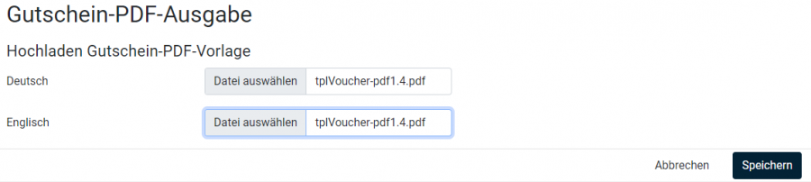 Modul-Konfiguration Hochladen PDF